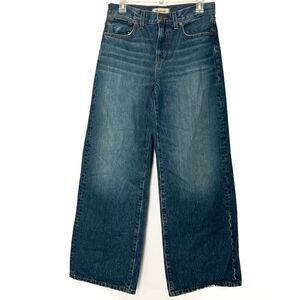 Madewell Halleran Wash Superwide Leg Jeans - 27 Petite